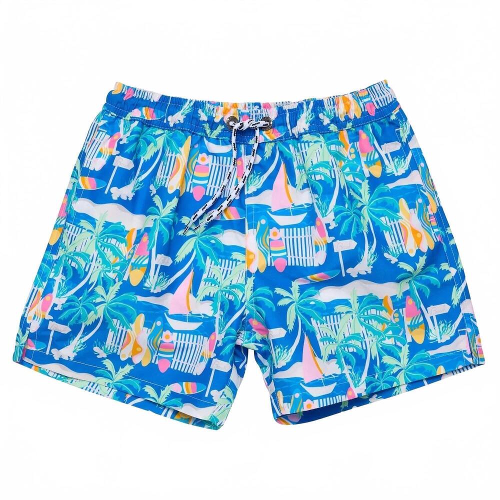 NEW SNAPPER ROCK boy's breakwater beach swim short in multi
